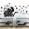 Rose Girl Wall Sticker